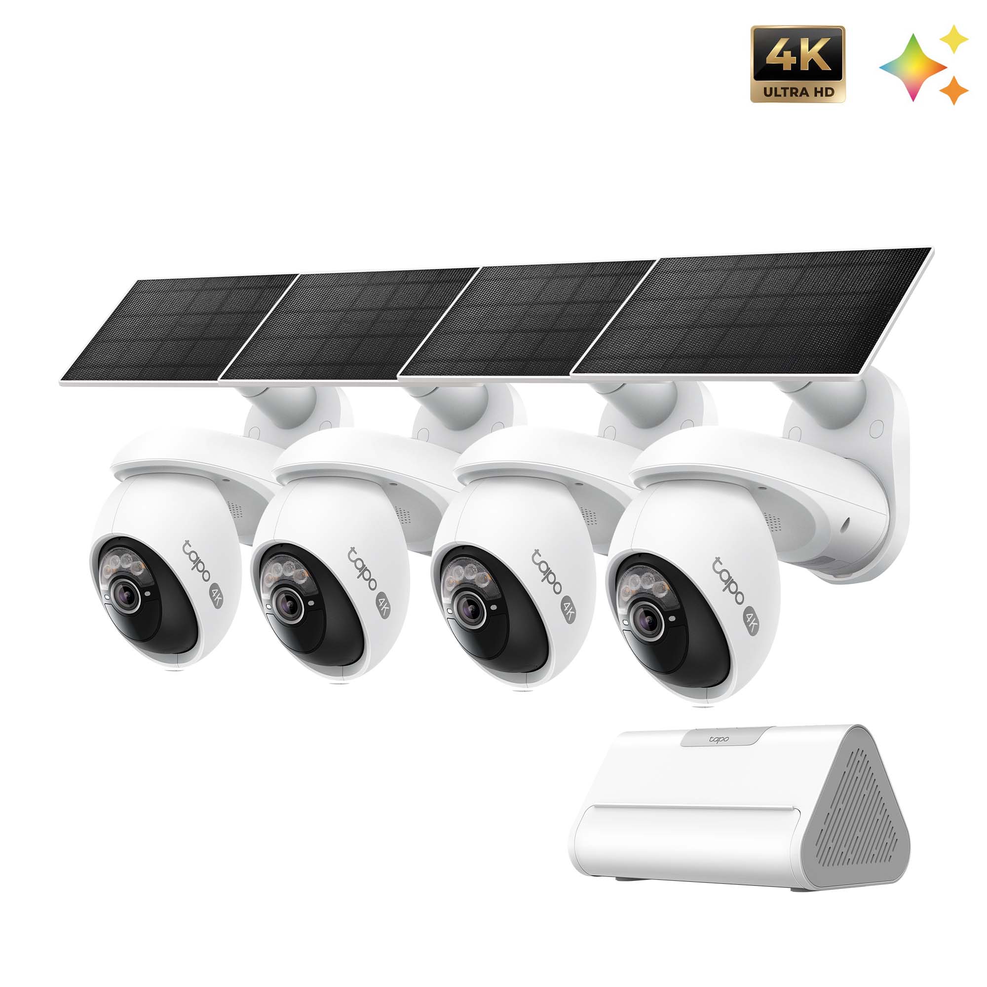 Tapo C660 KIT 4-pack + Central Hub Bundle