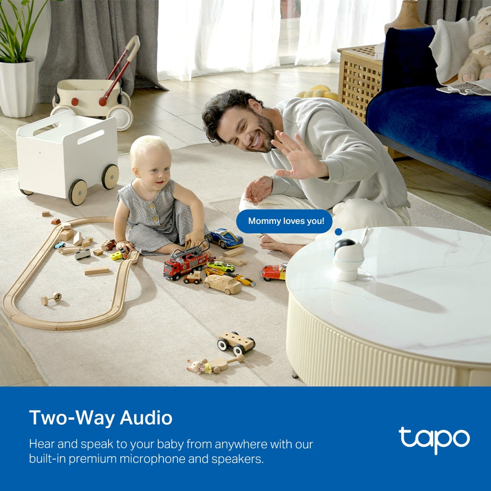 Dual-Lens Smart Baby Camera, Tapo C840