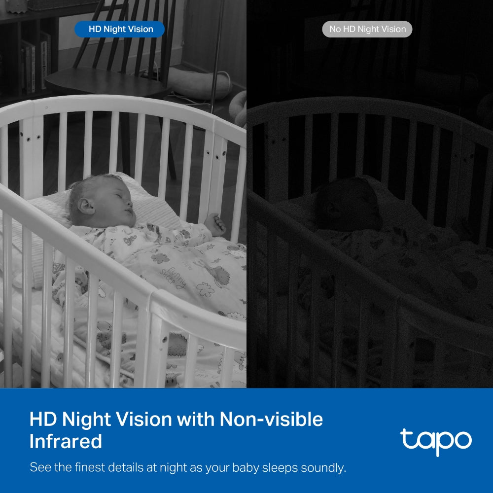 Dual-Lens Smart Baby Camera, Tapo C840