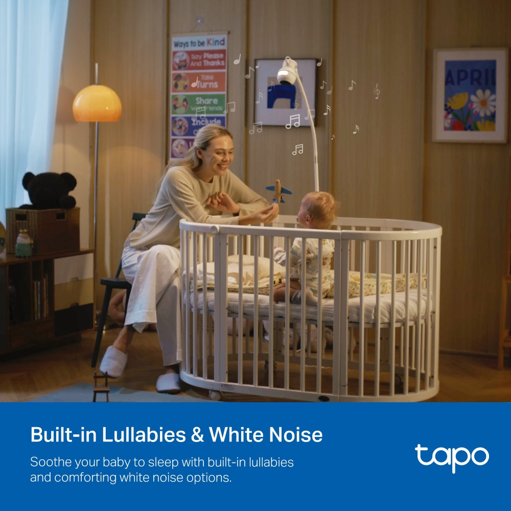 Dual-Lens Smart Baby Camera, Tapo C840