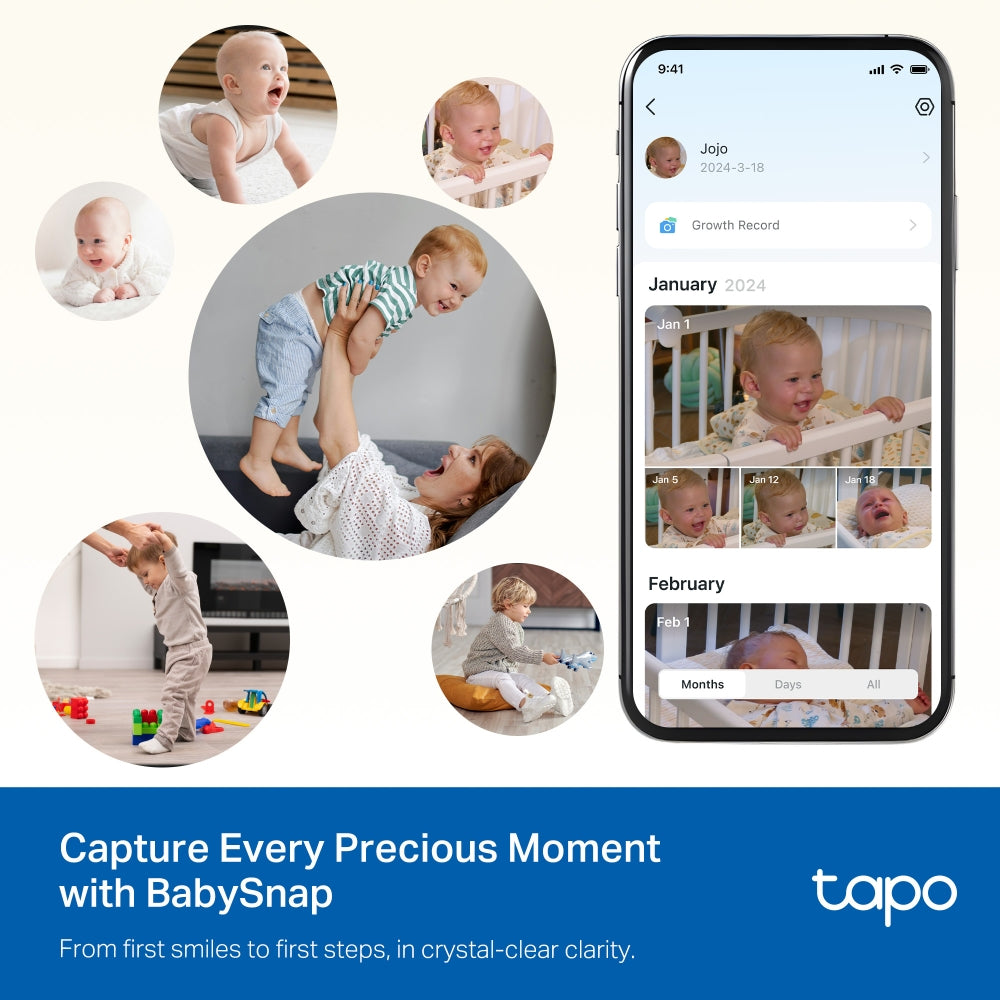 Tapo C840 Smart Baby Monitor Camera with Dual-Lens