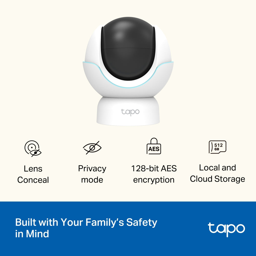 Dual-Lens Smart Baby Camera, Tapo C840