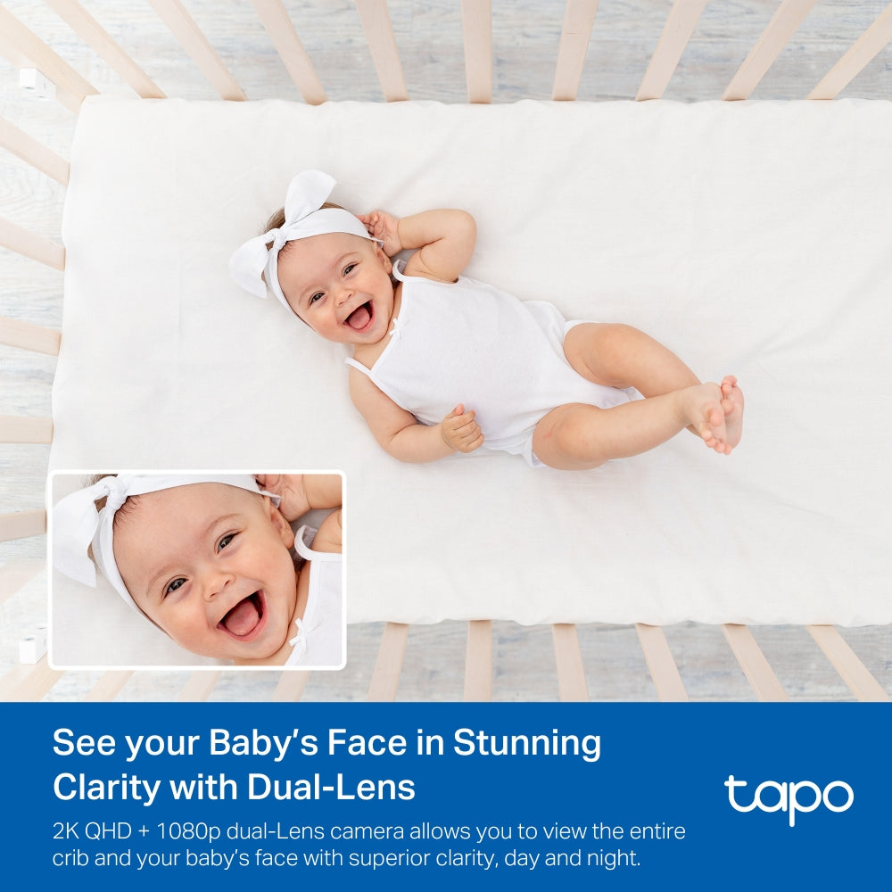 Dual-Lens Smart Baby Camera, Tapo C840