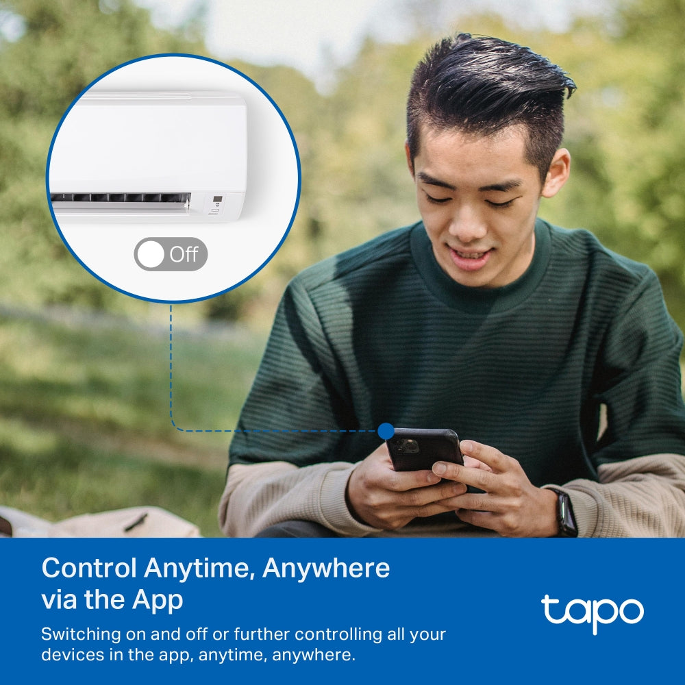 Smart IR Remote Hub with Matter – Control TVs, Air Conditioners, Fans & Lights, Tapo H110
