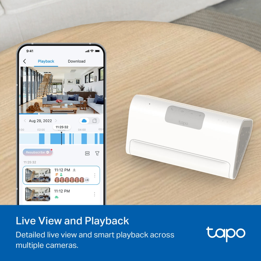 Tapo D235 Doorbell + C465 Outdoor Camera + Central Hub Bundle