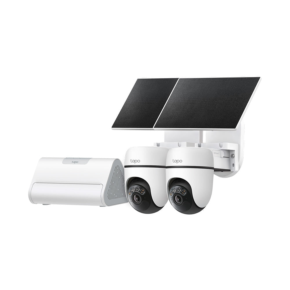 Tapo HB112 Solar Cam 2K Pan/Tilt (2-Cam Kit)