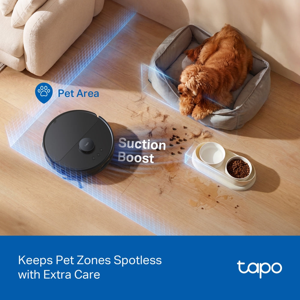 Tapo RV50 Omni Robot Vacuum Cleaner & Mop+ All-in-One Omni Dock