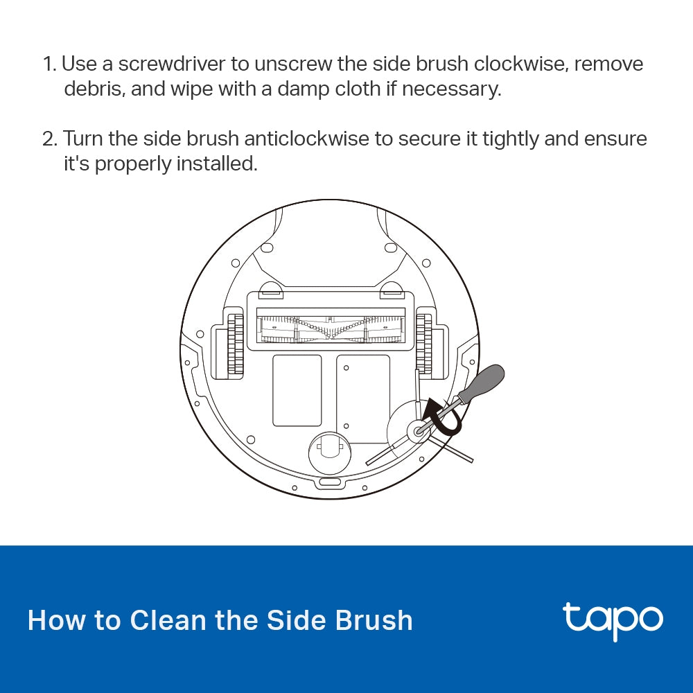 Robot Vacuum Replacement Kit Set, Tapo RVA105