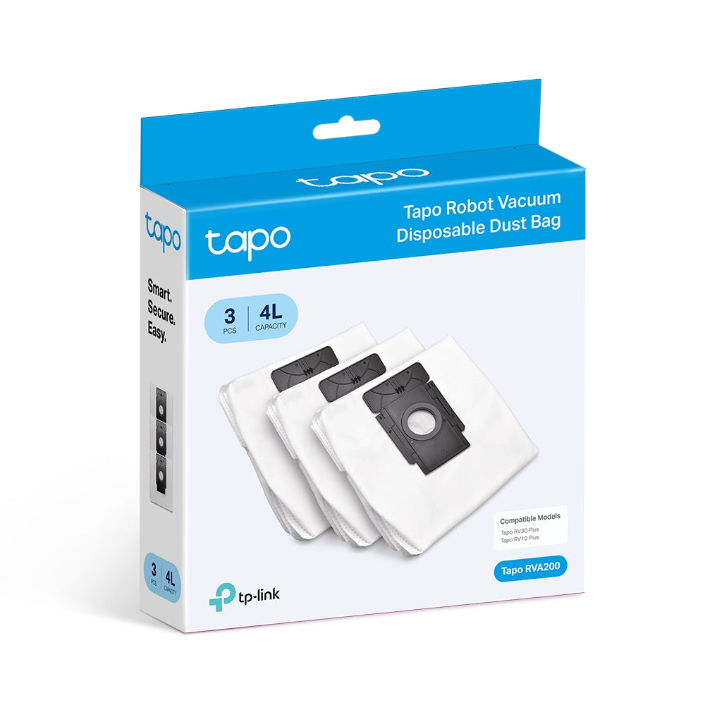 Tapo RVA200 Robot Vacuum Disposable Dust Bags, 3 Packs