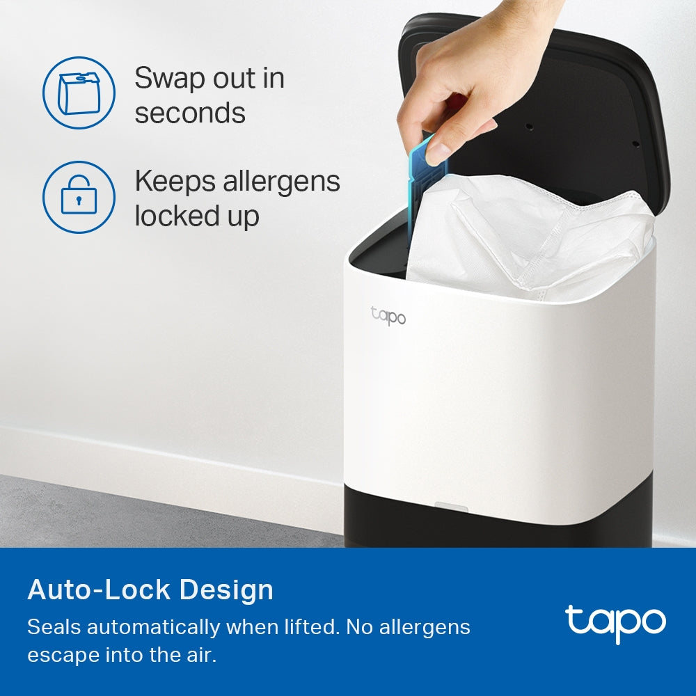 Robot Vacuum Disposable Dust Bags, 3 Packs, Tapo RVA200
