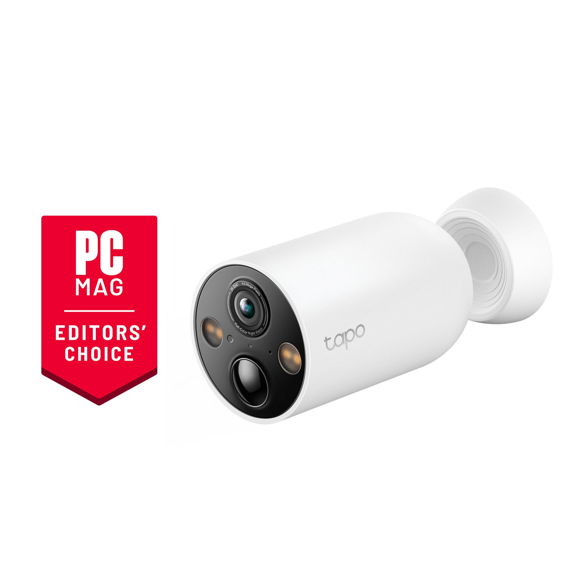 Tapo TC85 Indoor/Outdoor 2K Battery Security Camera with Magnetic Base