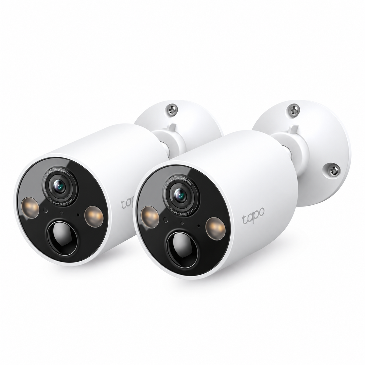 Tapo TC82 Twin Pack Indoor/Outdoor 2K Wireless Battery Security Camera