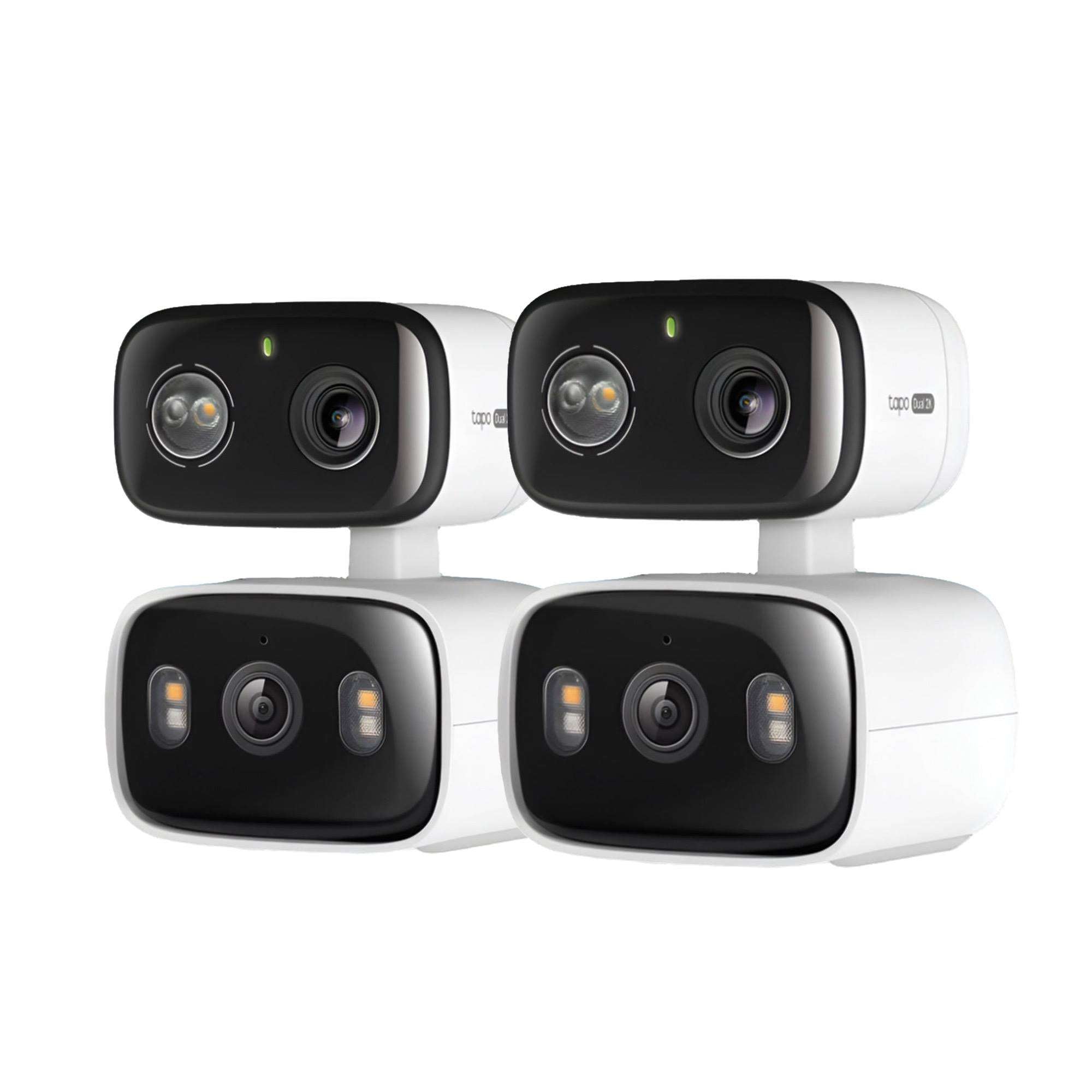 TC34 Twin Pack Indoor/Outdoor Dual Lens Pan/Tilt Security Camera