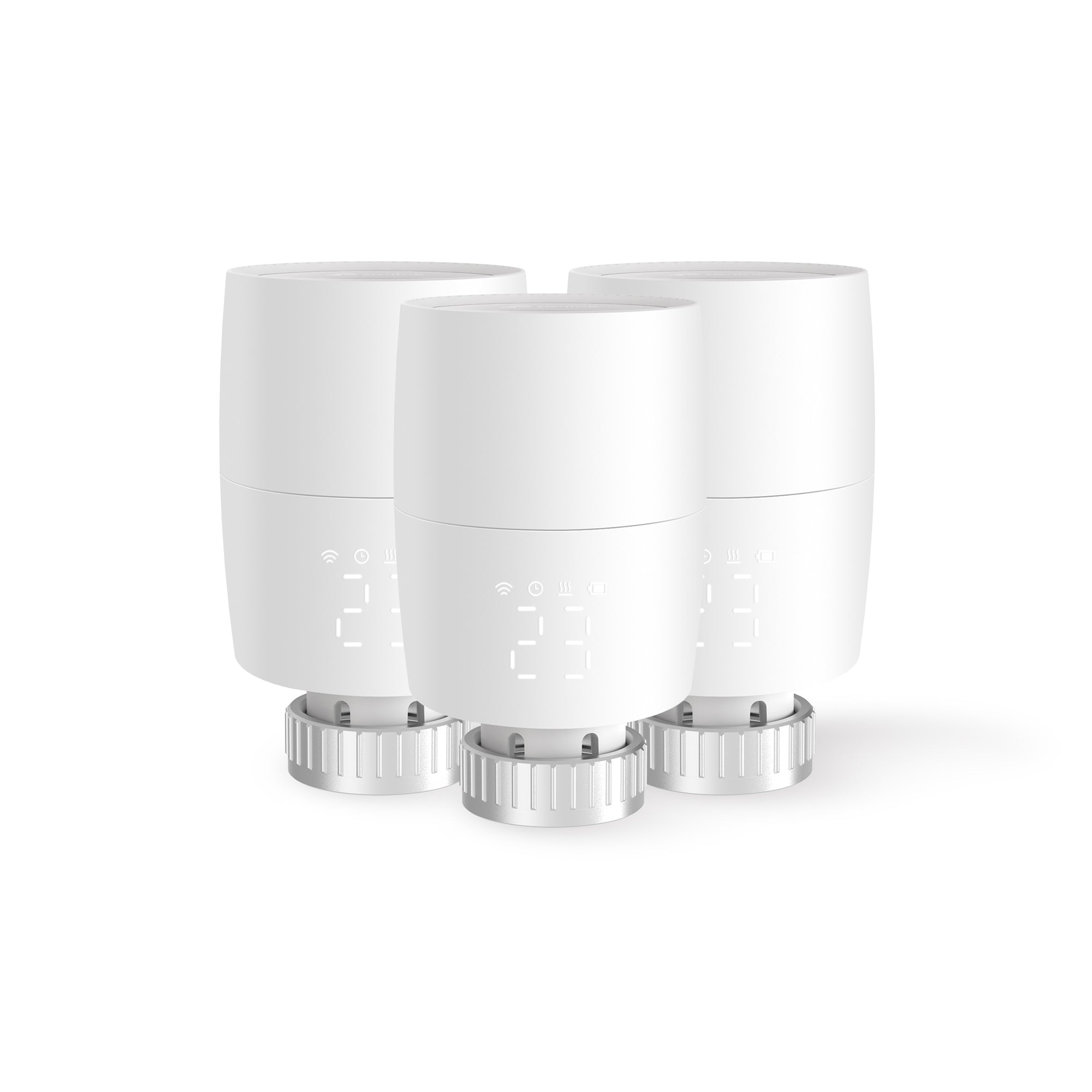 Kasa Smart Thermostatic Radiator Valve Add-on, Supports Kasa App, KE100 Triple Pack