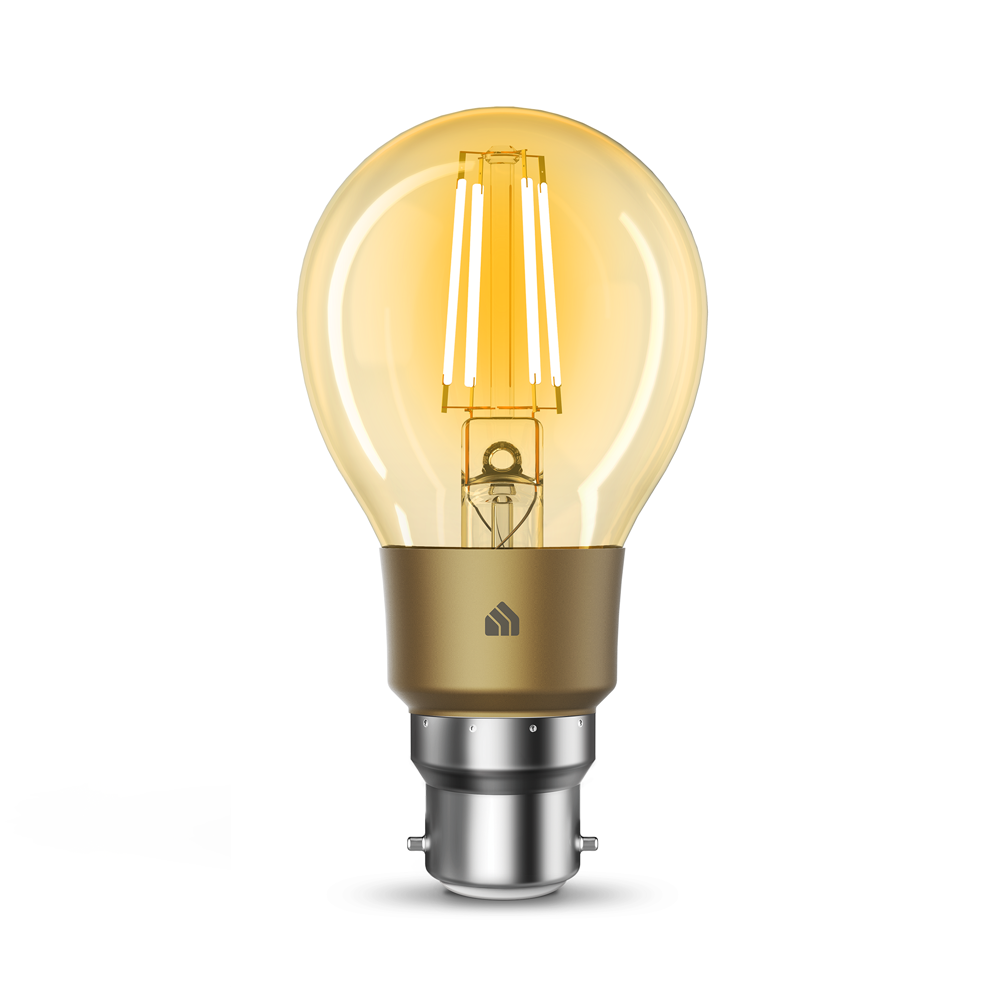 KL60B Kasa Smart Bulb B22 Filament Dimmable Warm Amber