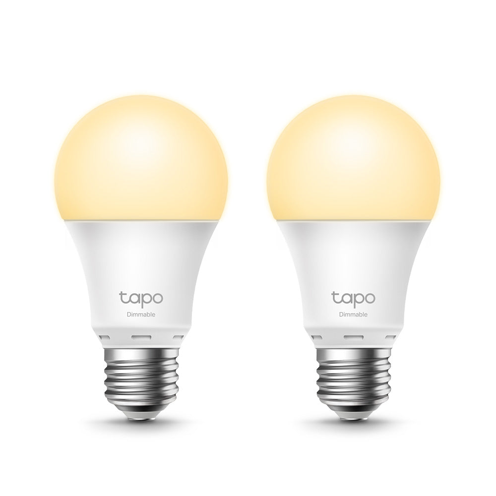 Smart Bulb E27 Dimmable Soft Warm White, Tapo L510E 2-pack