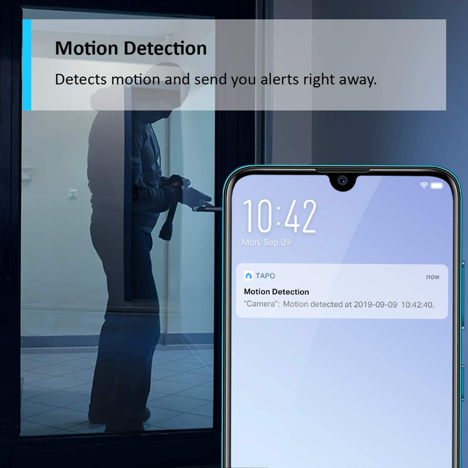 Tapo C110 Mini Indoor 3MP Wi-Fi Security Camera Twin Pack