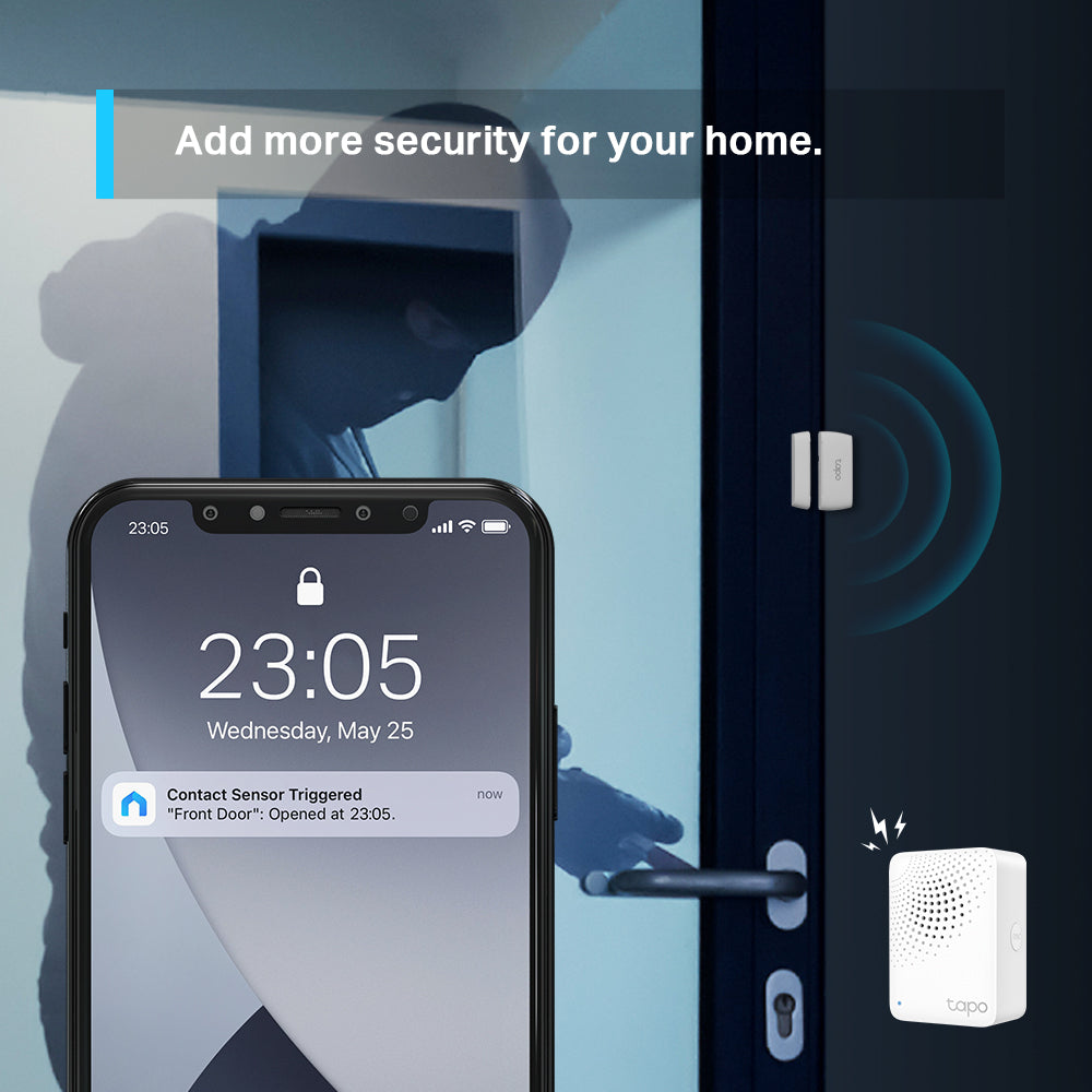 Tapo T110 Triple Pack Smart Contact Sensor Add-On, Window/Door Safeguard(available in late May)