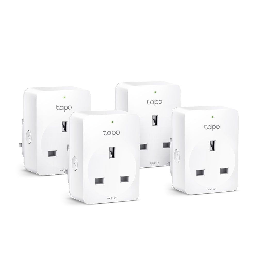 Mini Smart Wi-Fi Plug, Tapo P100 4-pack