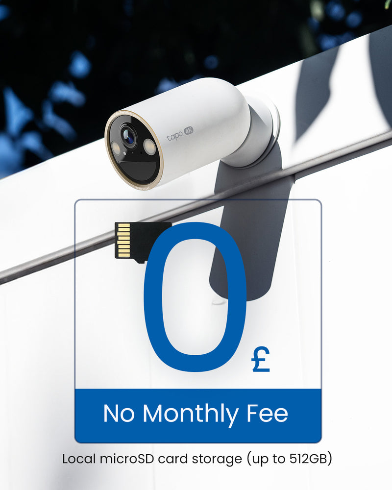 Tapo C460 Battery-Powered 4K Security Camera + Magnetic Base