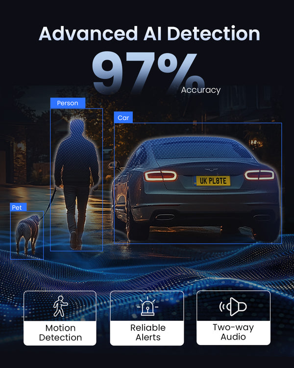 Tapo C460 Battery-Powered 4K Security Camera + Magnetic Base Twin Pack