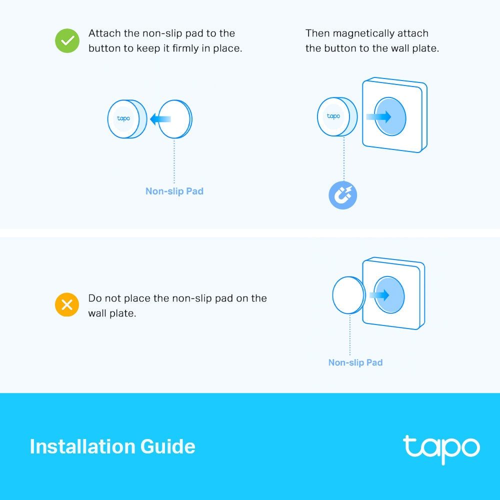 Tapo S200D Smart Remote Dimmer Switch, Twin pack