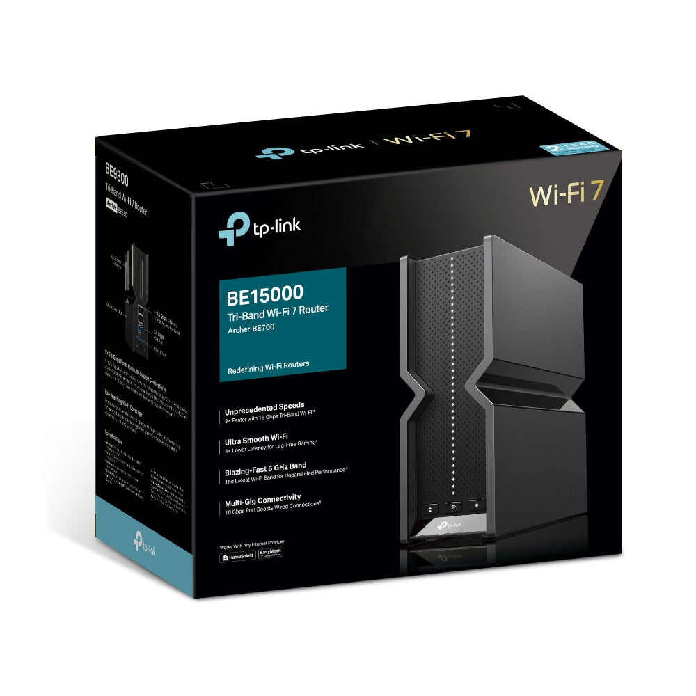 Archer BE700, BE15000 Tri-Band Wi-Fi 7 Router