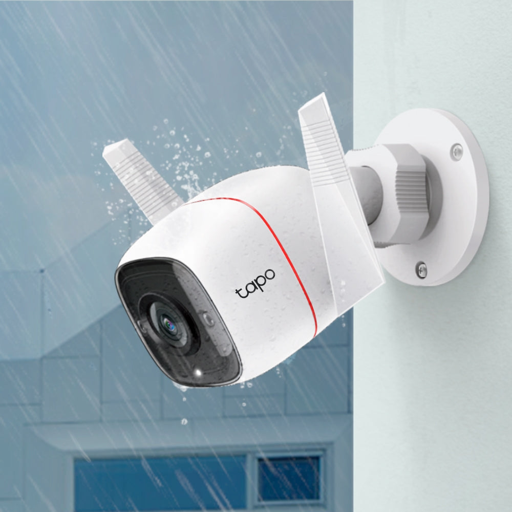 TC65 Outdoor Security Wi-Fi Camera, 3MP Ultra-High Definition, Wired/Wireless