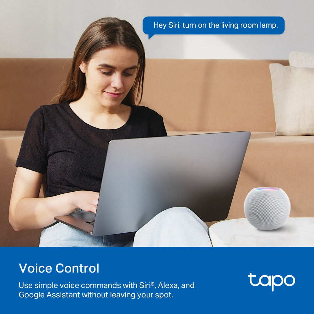 Matter Compatible Energy Monitoring Wi-Fi Plug, Tapo P110M Twin Pack