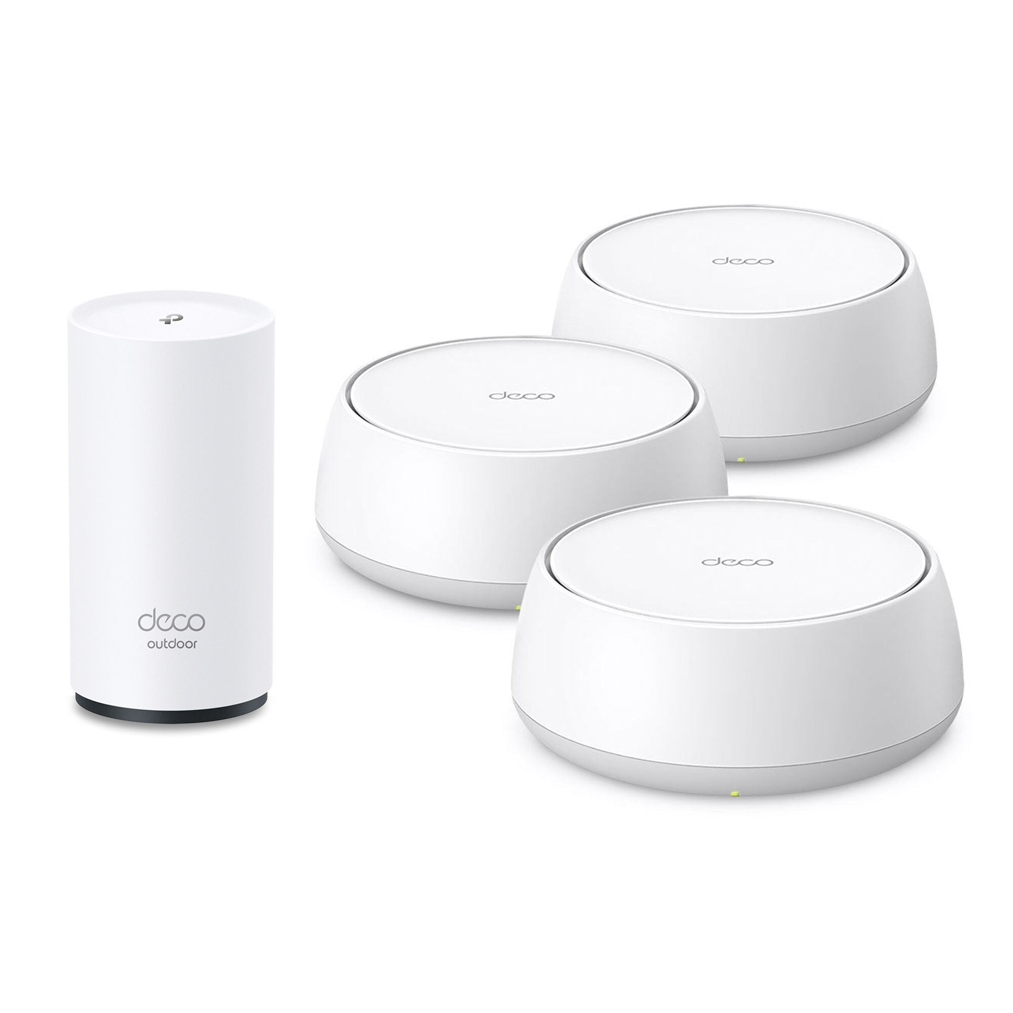 Deco BE3600 Mesh Wi-Fi 7 Bundle(Indoor + Outdoor Coverage)