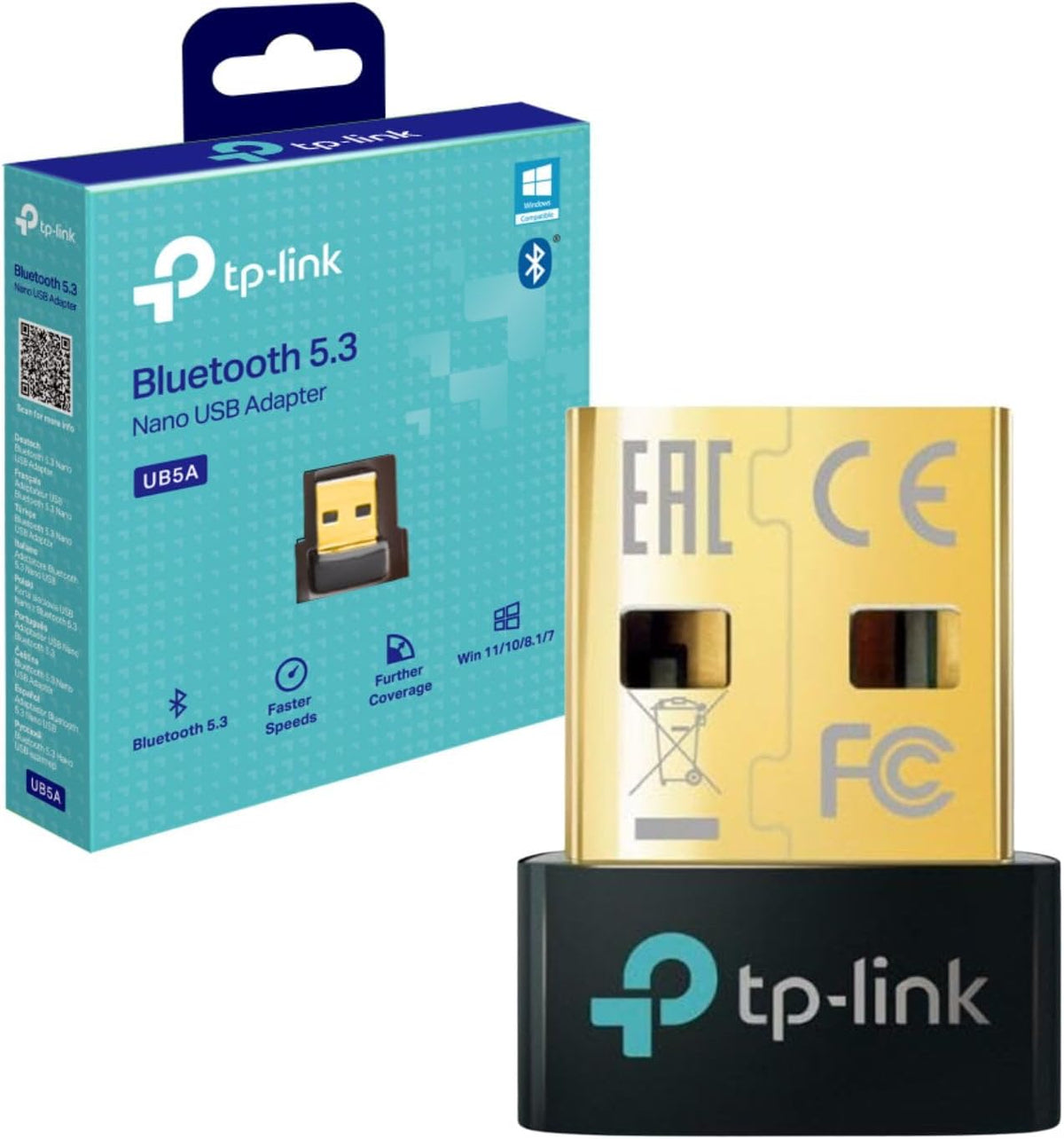 UB5A Bluetooth 5.3 Nano USB Adapter