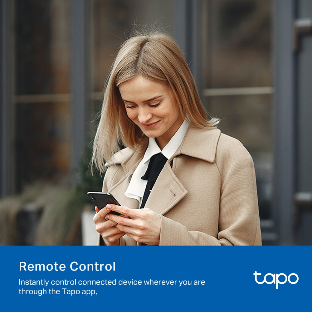 Matter Compatible Energy Monitoring Wi-Fi Plug, Tapo P110M Twin Pack