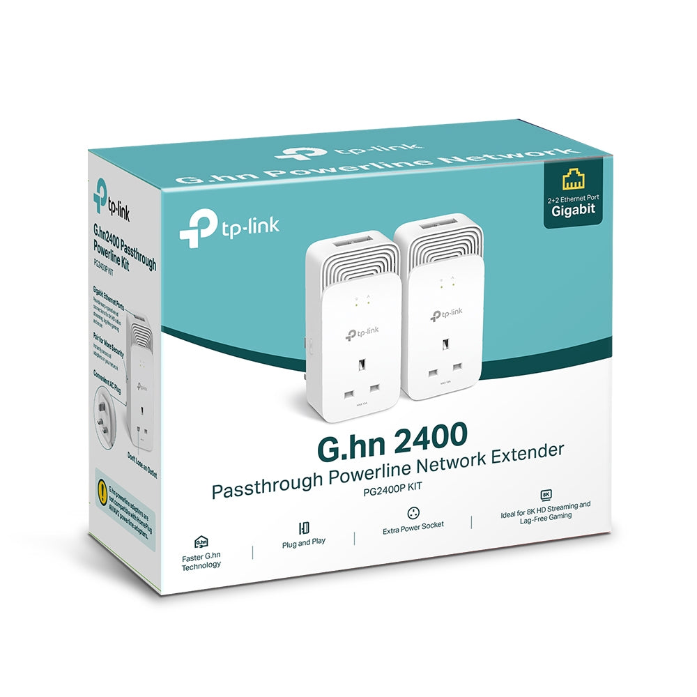 PG2400P KIT G.hn2400 Passthrough Powerline Kit