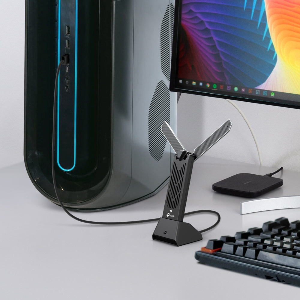 Archer TBE400UH BE6500 Wi-Fi 7 High Gain Wireless USB Adapter