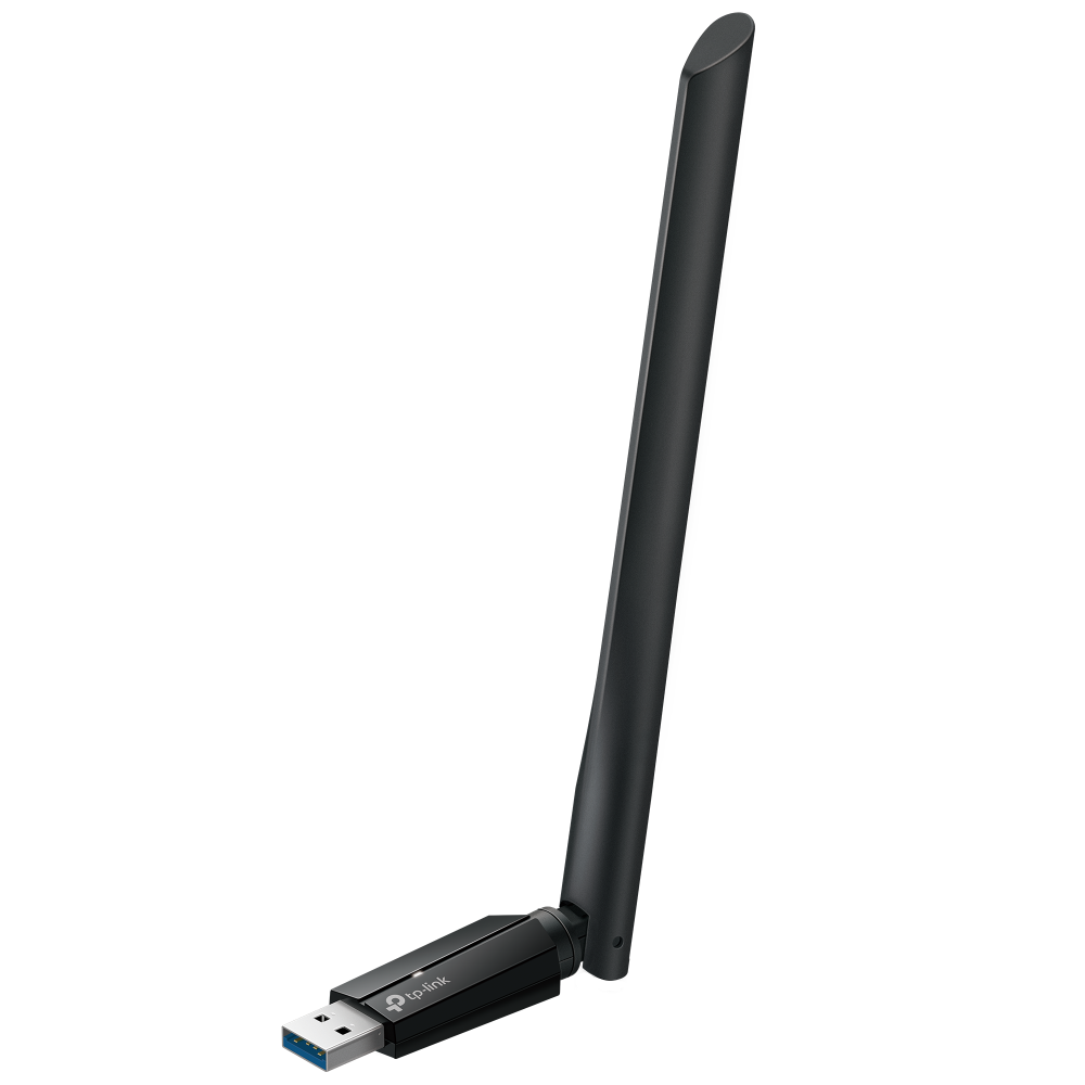 Archer TBE400U Plus BE6500 Tri-Band Wi-Fi 7 High Gain Wireless USB Adapter