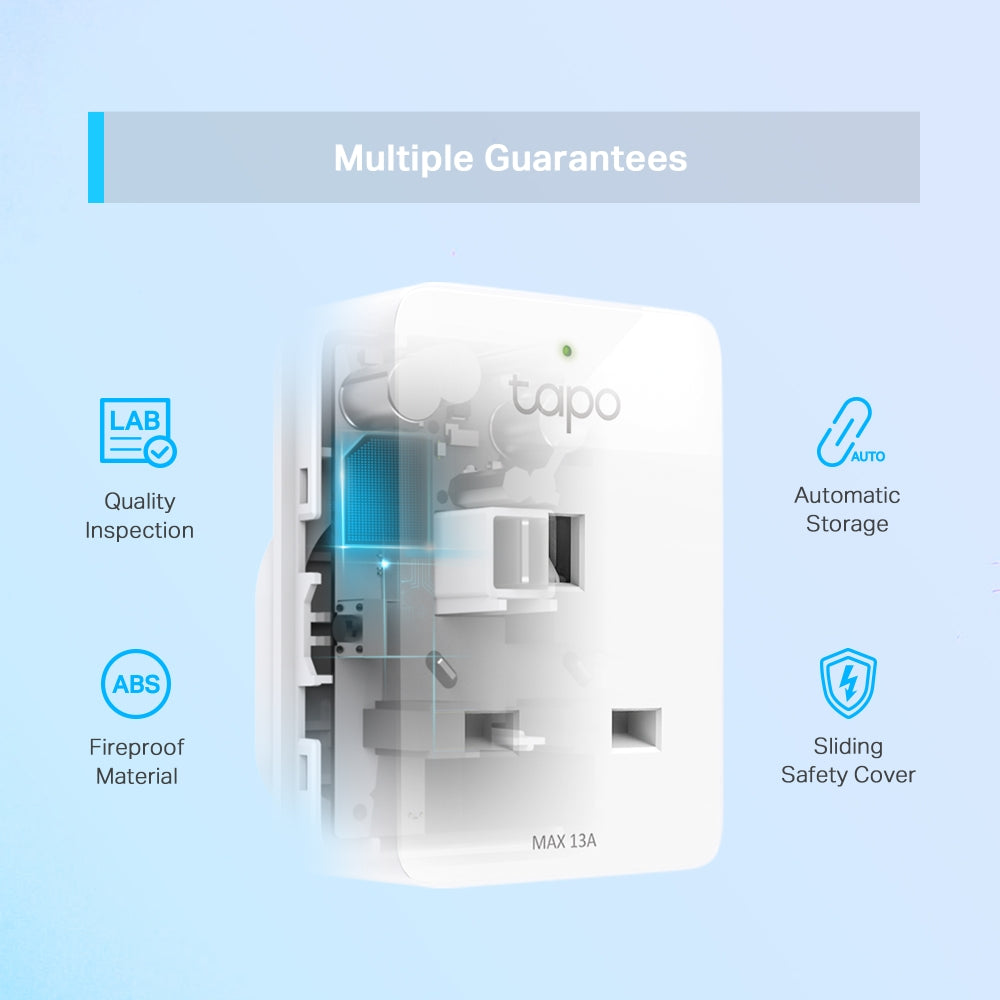 Slim Mini Smart Wi-Fi Plug, Tapo P105 2-Pack