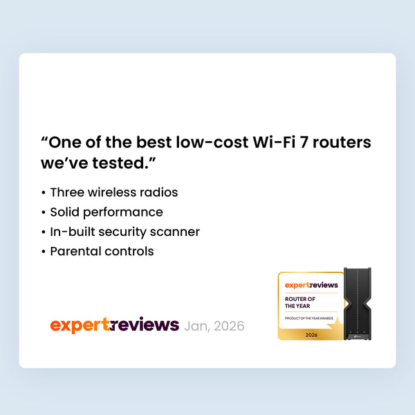 Archer BE550, BE9300 Tri-Band Wi-Fi 7 Router