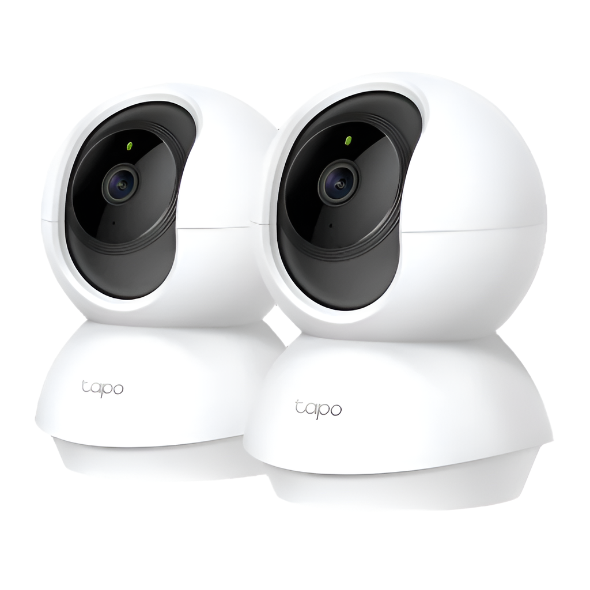 Tapo TC70 Indoor 1080p Wi-Fi Security Camera with Pan/Tilt/Zoom Twin