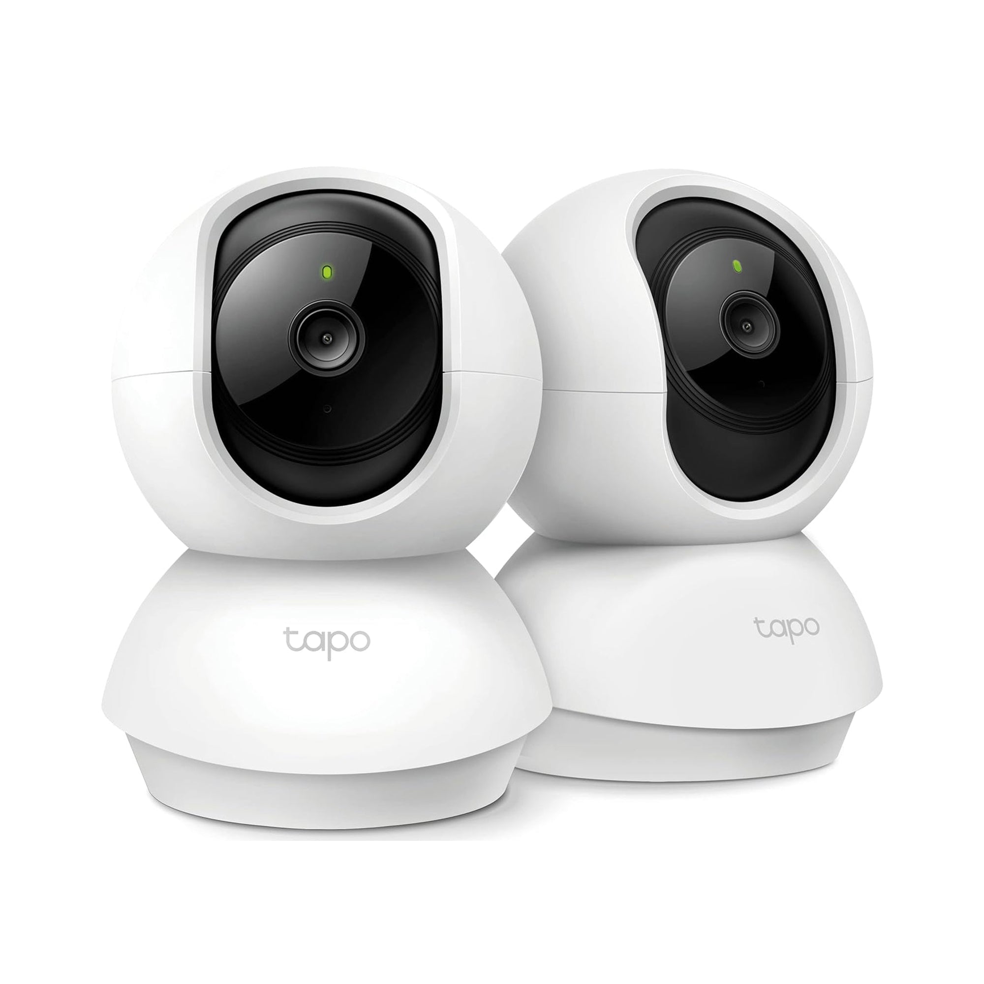 Tapo C210P2 Indoor 2K Pan/Tilt/Zoom Security Camera Set with Advanced Night Vision