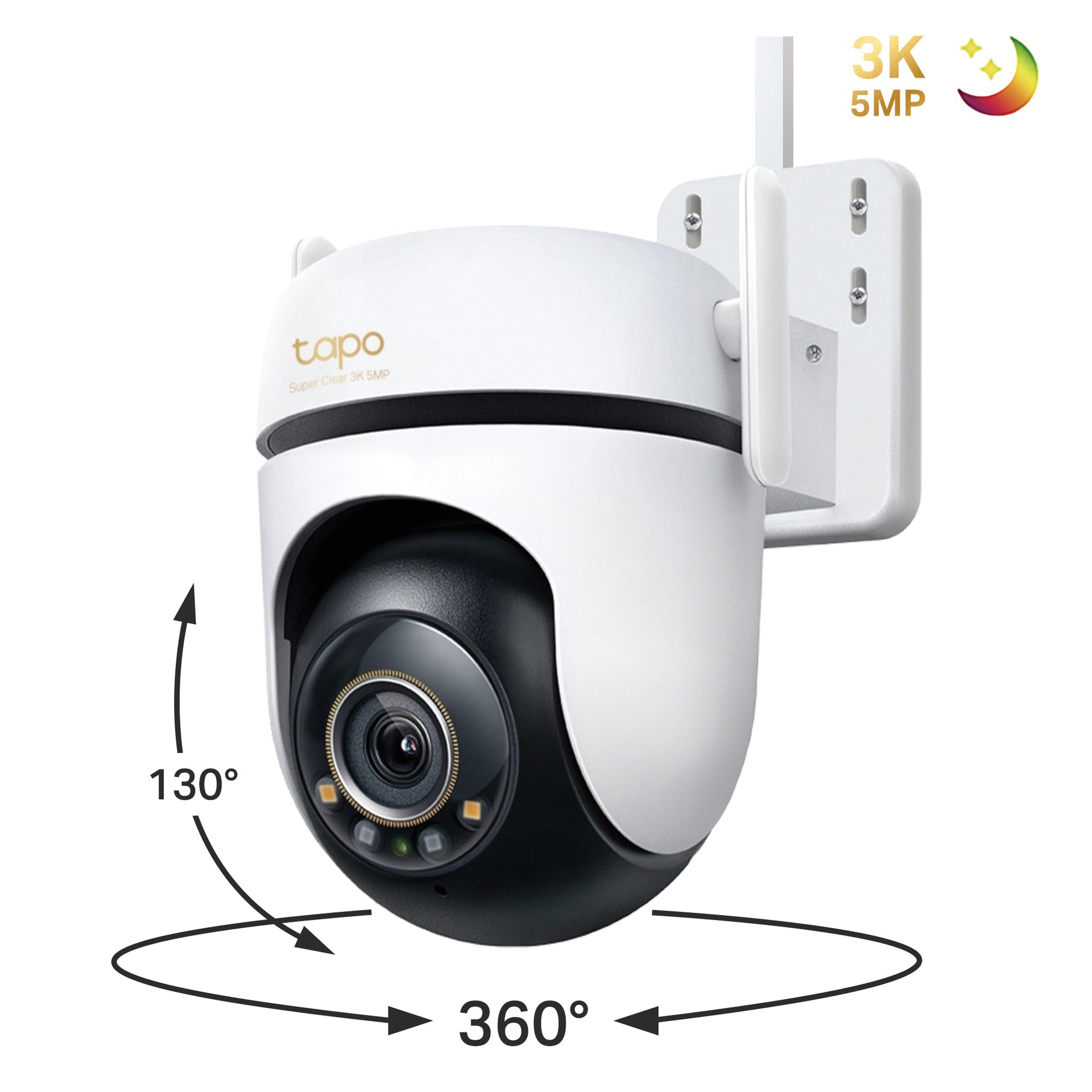 C530WS 3K Outdoor Pan Tilt Zoom Security Camera