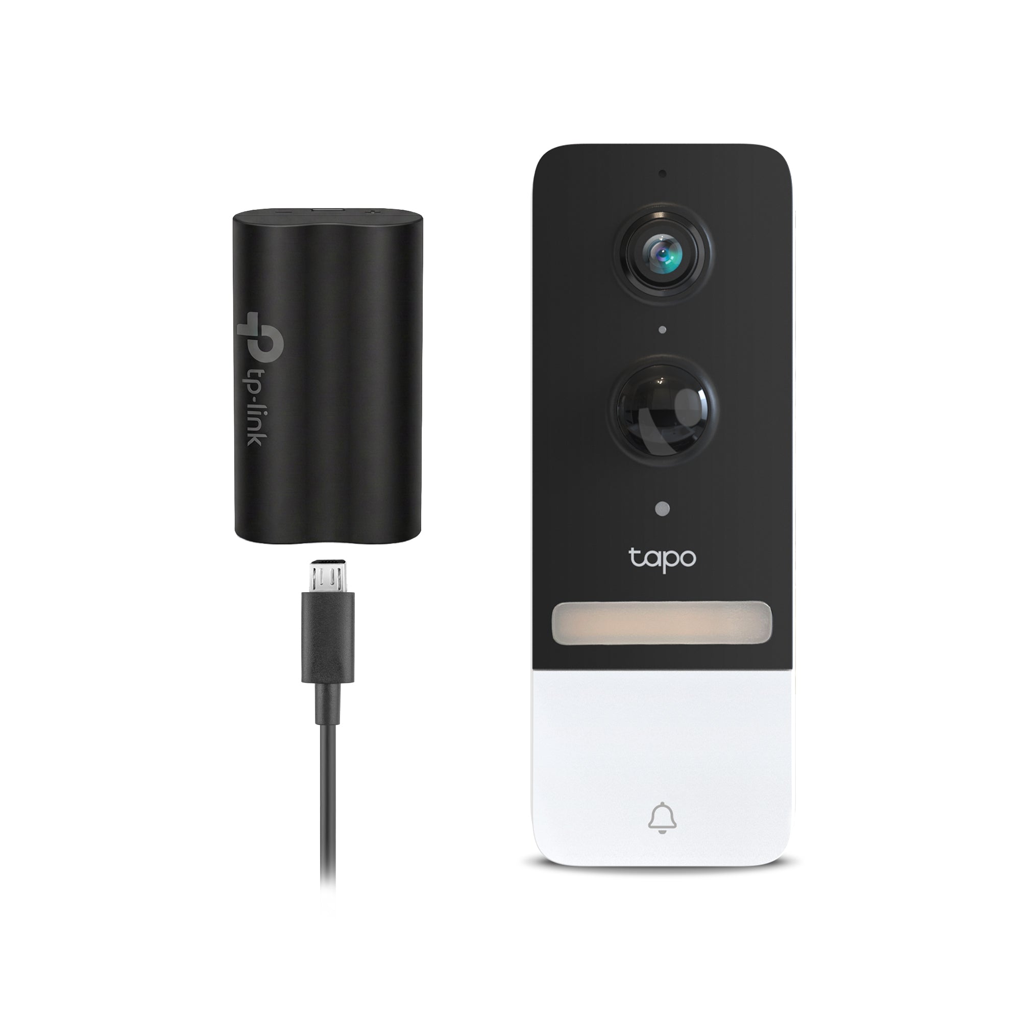 Tapo D230S1 Wireless Battery Video Doorbell + Chime & Hub