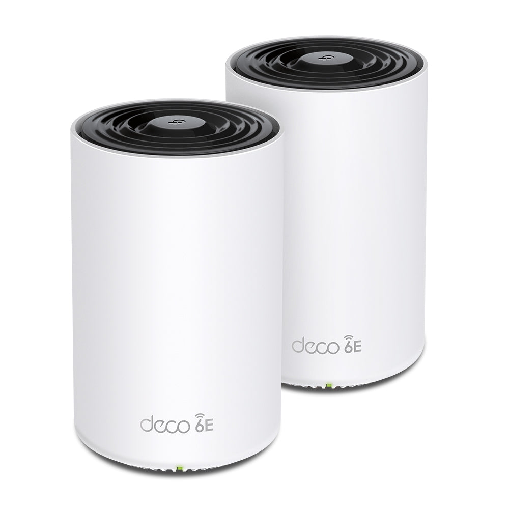 Deco XE75 AXE5400 Tri-Band Mesh Wi-Fi 6E System, 2 pack