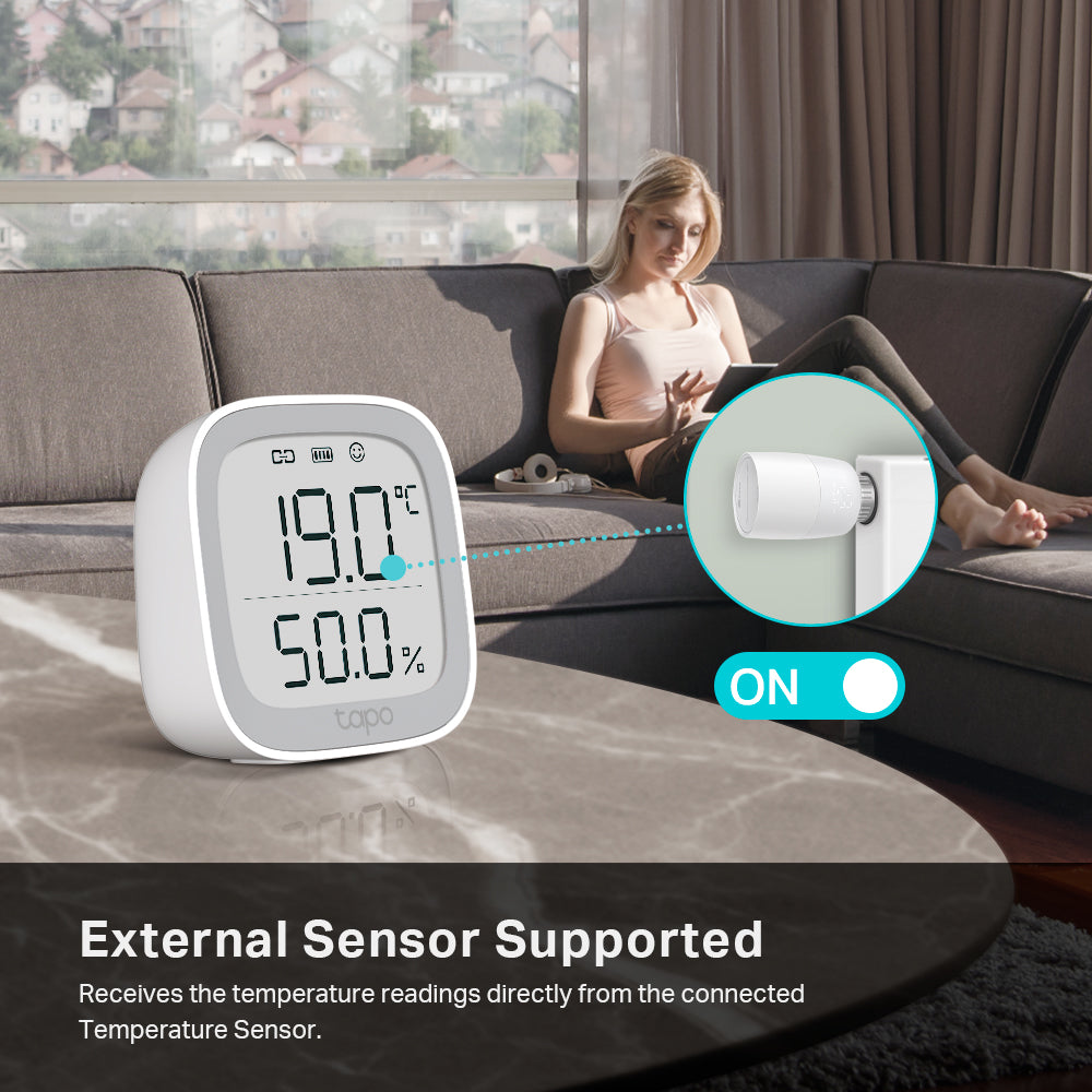 Kasa Smart Thermostatic Radiator Valve with Tapo Temperature LED Monitor
