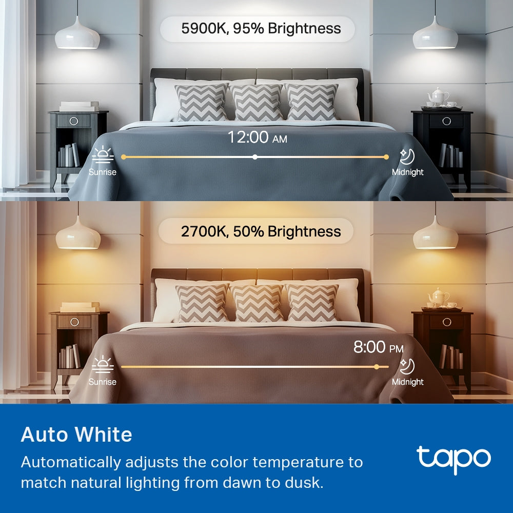 Matter Compatible B22 Bulb, Extra Bright, Tapo L535B