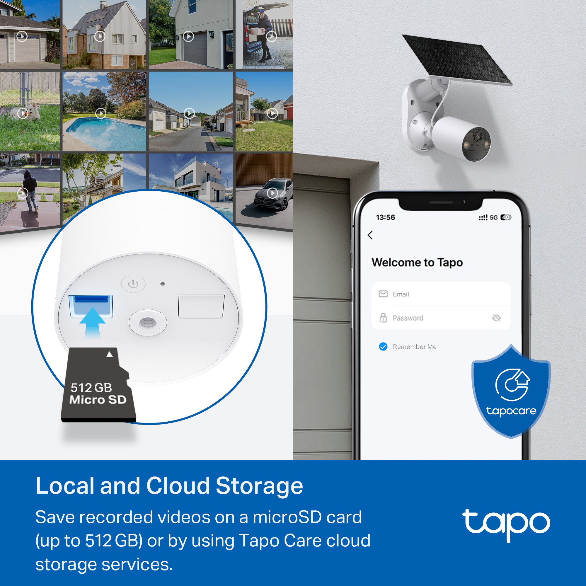 Tapo SolarCam TC82 KIT, 2K 3MP, Colour Night Vision, Twin Pack
