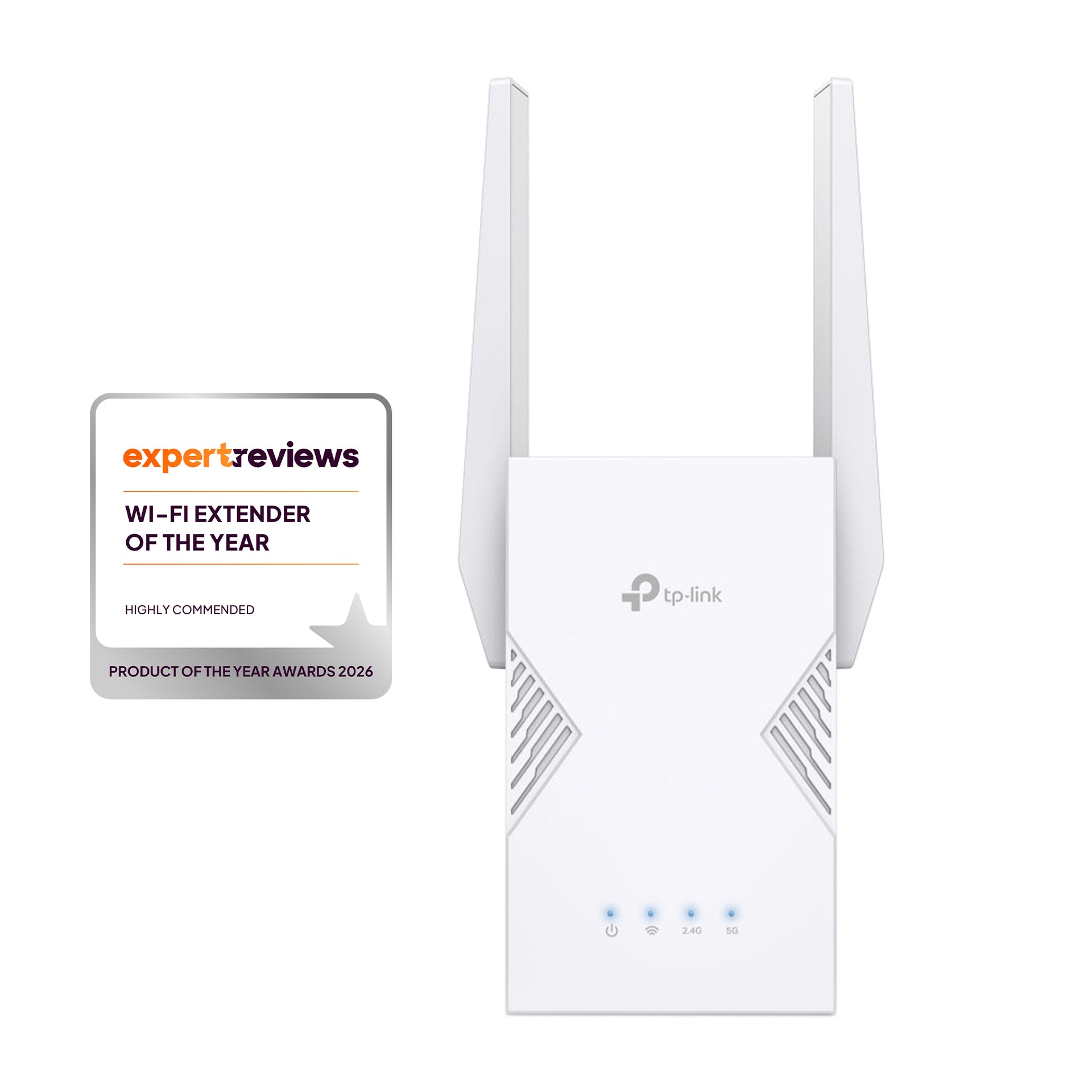 RE225BE BE3600 Dual Band Wi Fi 7 Range Extender