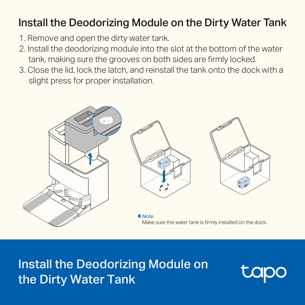Tapo Robot Vacuum Deodorizing Module Tapo RVA420