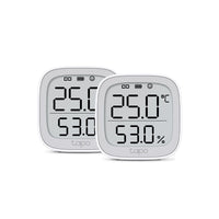 Smart Temperature & Humidity Monitor, LCD Display, Tapo T315 Twin Pack