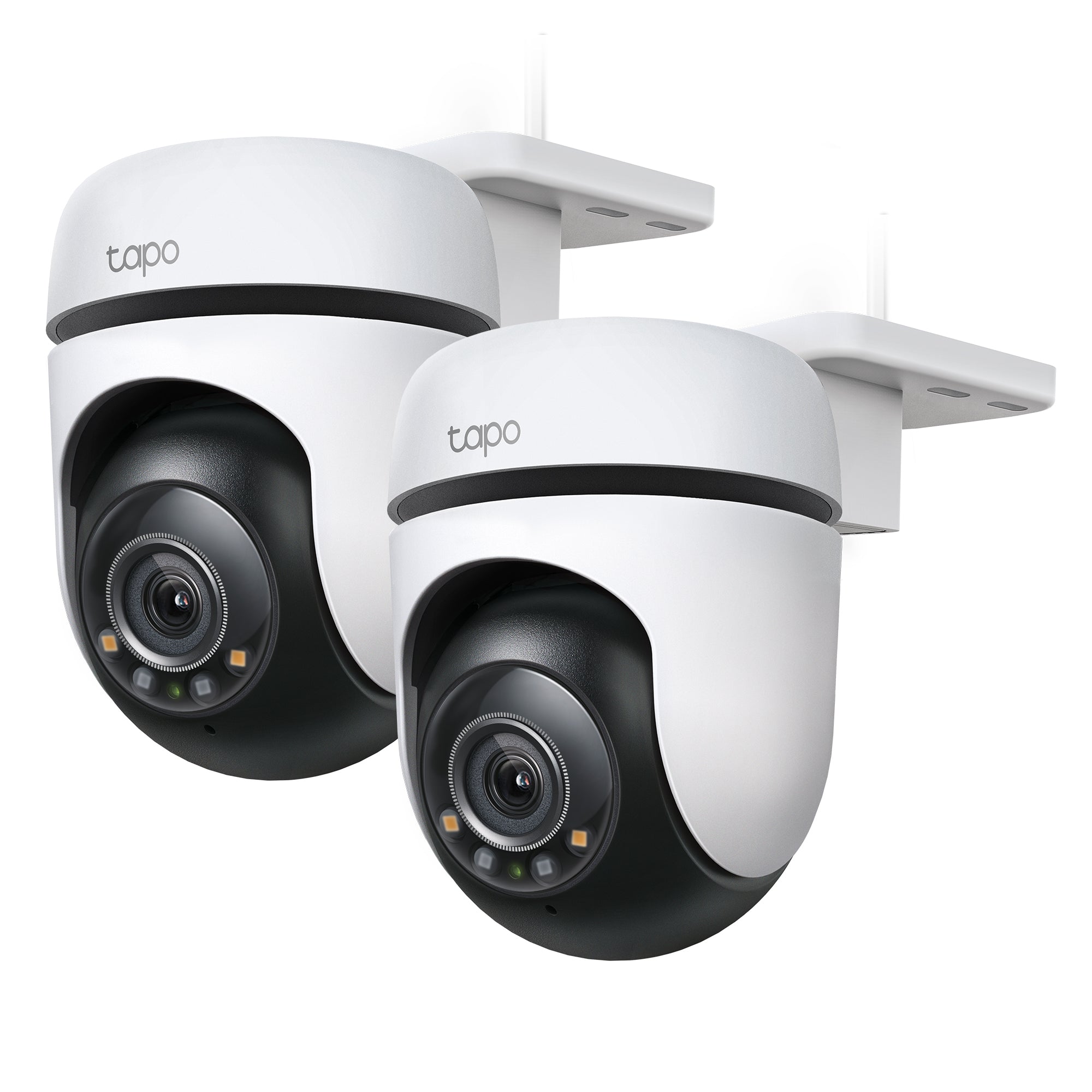 Outdoor Pan Tilt Security Wi-Fi Camera, 1080P Full HD, Colour Night Vision, Tapo TC40 Twin