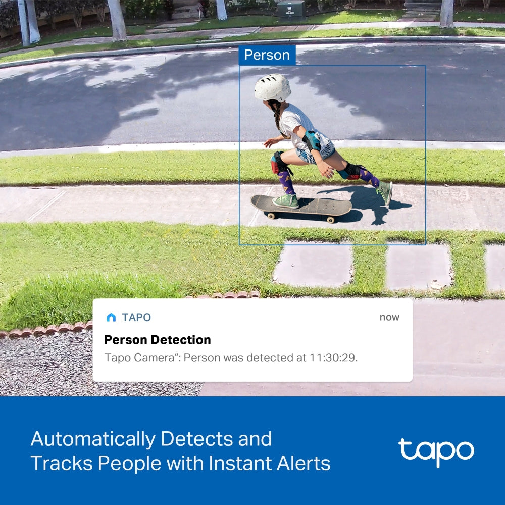 Tapo TC90 KIT Solar-Powered Security Camera with Pan-Tilt-Zoom